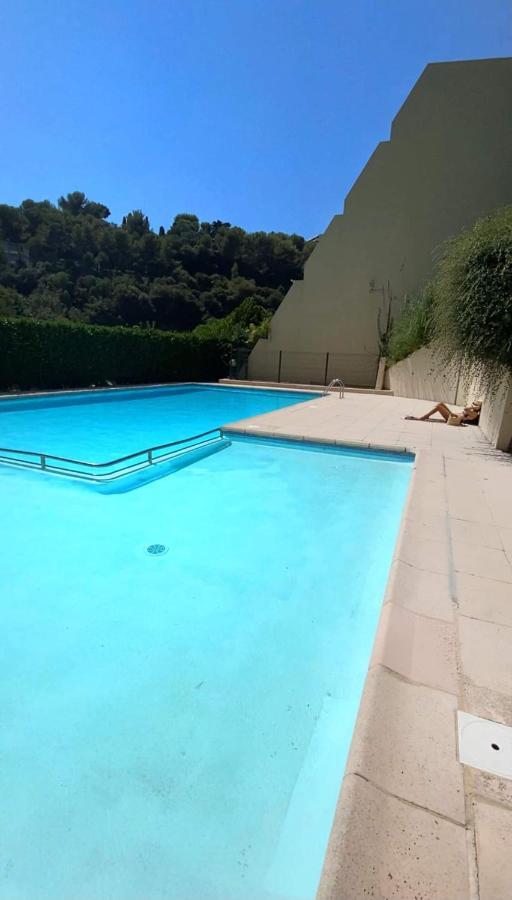 Appartement Luxe - 3 Pieces Avec Vue Mer, Piscine Et Tennis 尼斯 外观 照片