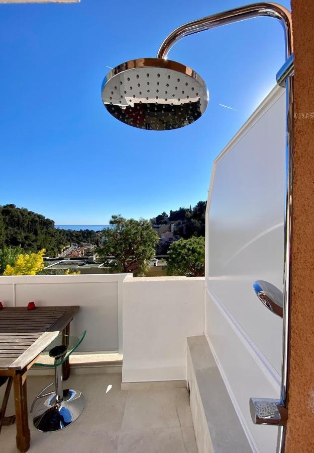 Appartement Luxe - 3 Pieces Avec Vue Mer, Piscine Et Tennis 尼斯 外观 照片