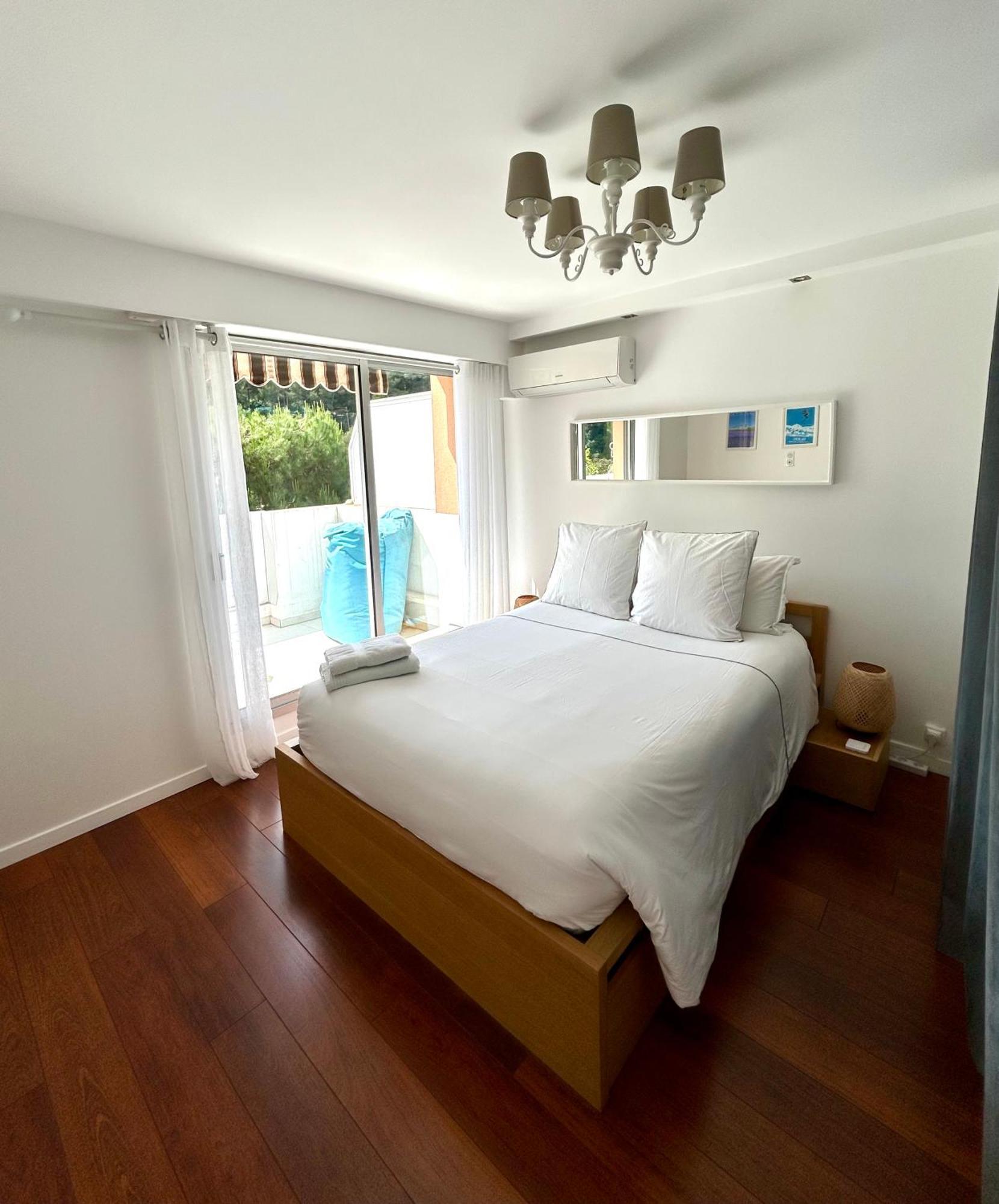 Appartement Luxe - 3 Pieces Avec Vue Mer, Piscine Et Tennis 尼斯 外观 照片